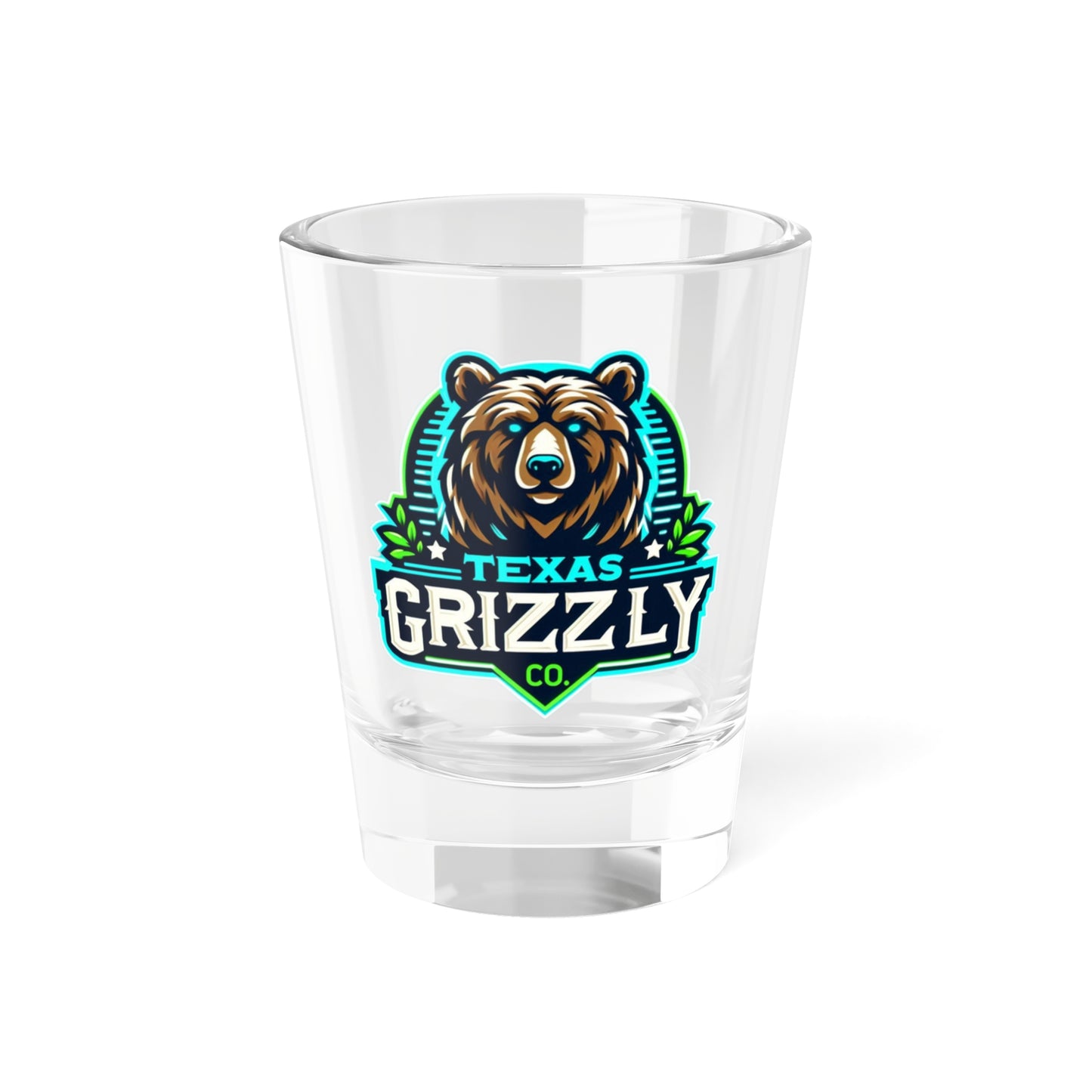 Texas Grizzly Co. Shot Glass, 1.5oz